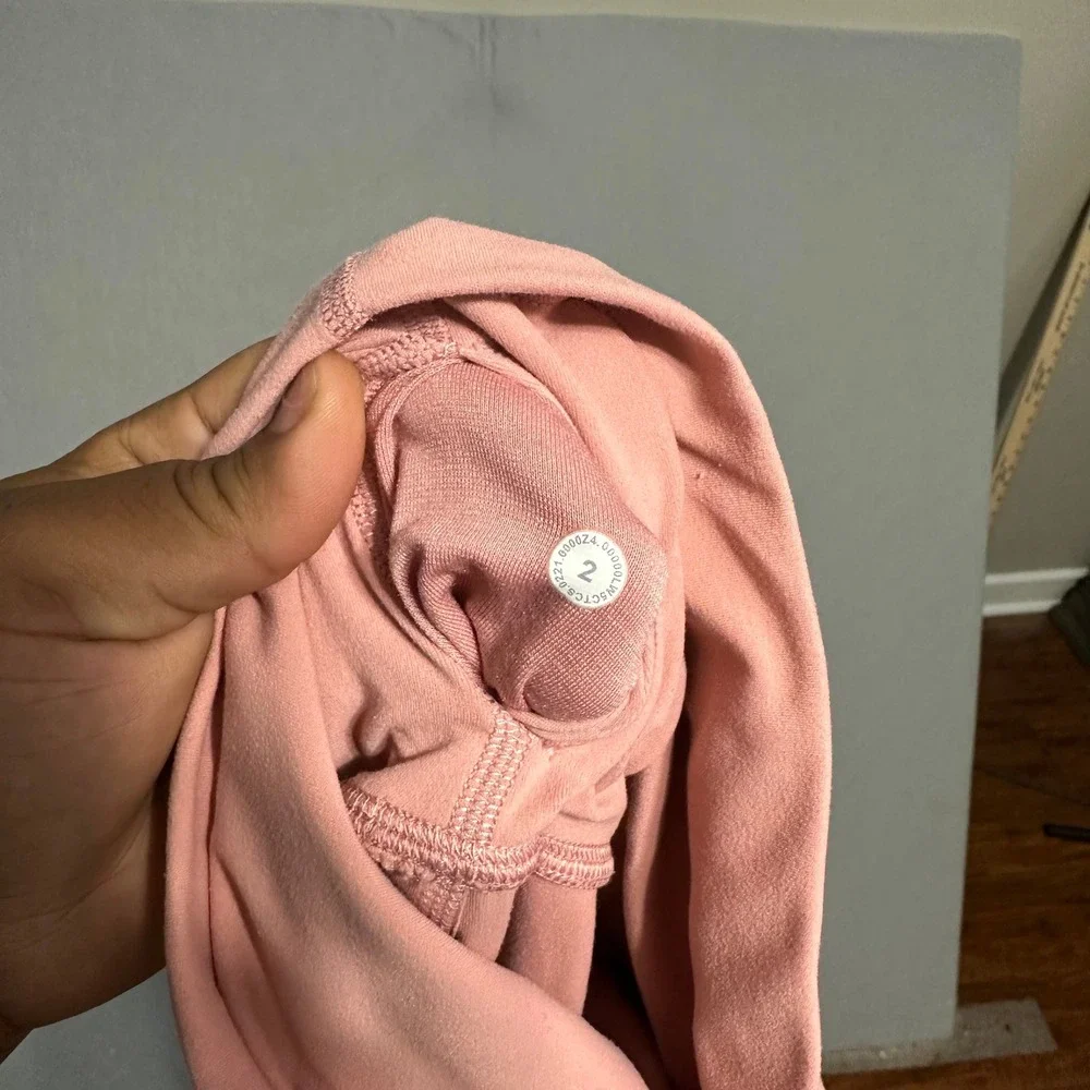 Lululemon Align High-Rise Pant 25‎ Pink Nulu Yoga Leggings Size 2